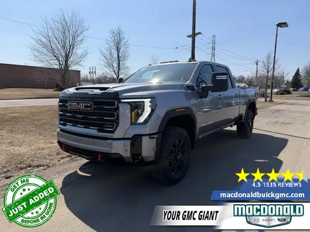 2026 GMC Sierra 2500HD AT4 - Leather Seats - $749 B/W