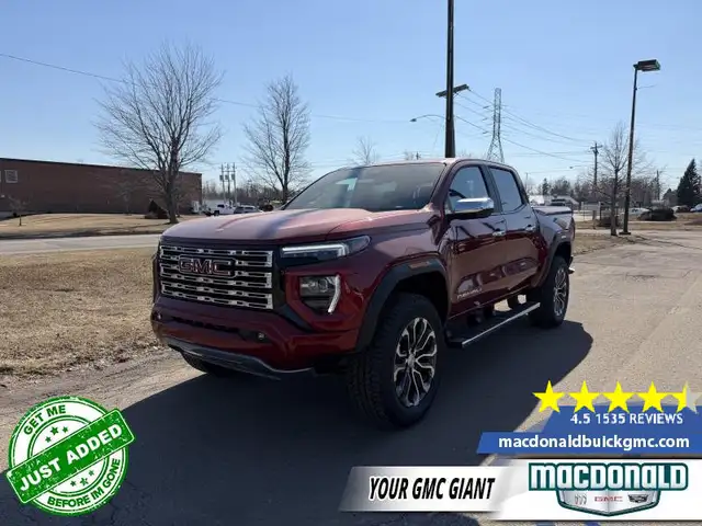 2026 GMC Canyon Denali - Leather Seats - Sunroof - $485 B/W