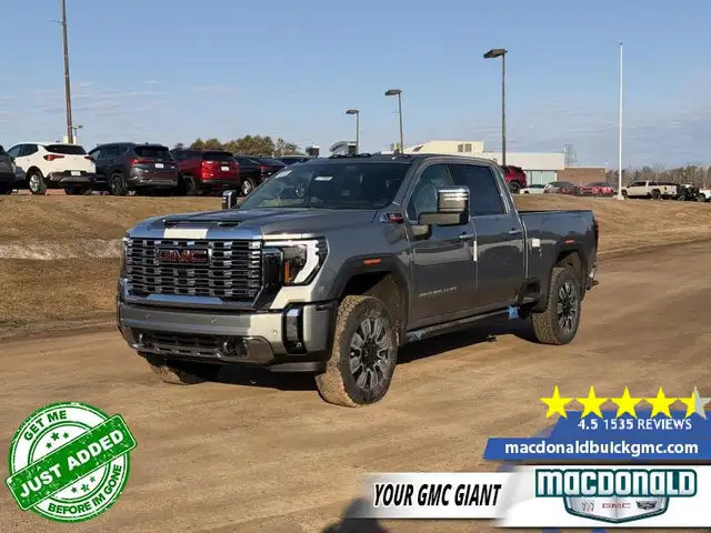 2026 GMC Sierra 2500HD Denali - Leather Seats - $854 B/W