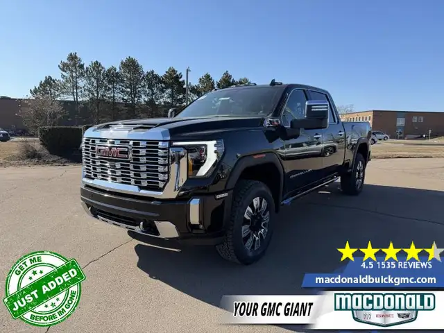 2026 GMC Sierra 2500HD Denali - Leather Seats - $854 B/W
