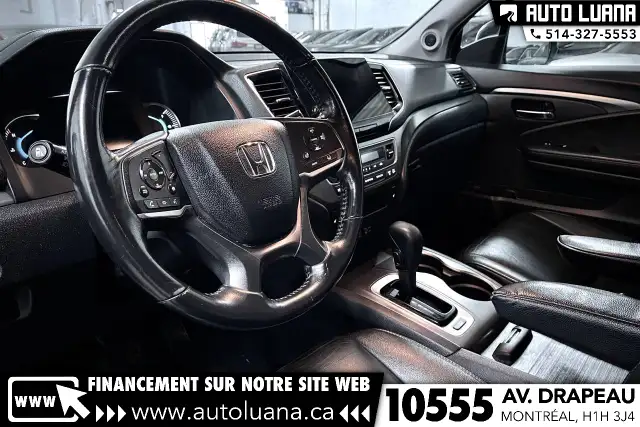 2019 HONDA Pilot EX-L AWD/CARPLAY/CAMERA/ANGLE MORT/CUIR/8 PLACE - Photo 16