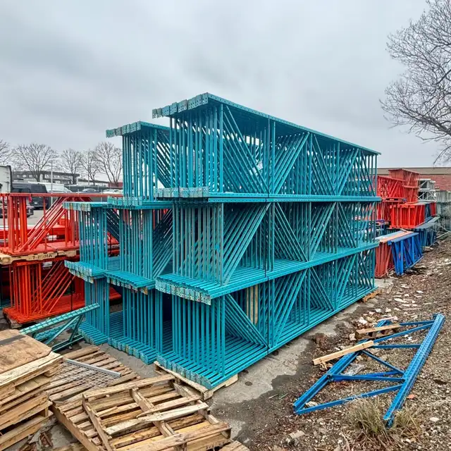 USED 20' x 44' Redirack Uprights Frames Pallet Racking