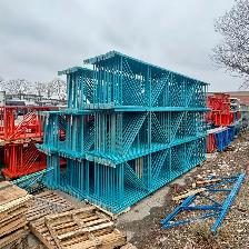 USED 20' x 44' Redirack Uprights Frames Pallet Racking