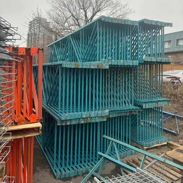 USED 20' x 44' Redirack Uprights Frames Pallet Racking - Photo 3