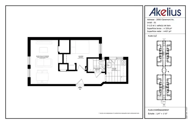 Steps from Vendôme metro, heat & hot water included - ID 2647 - Photo 13