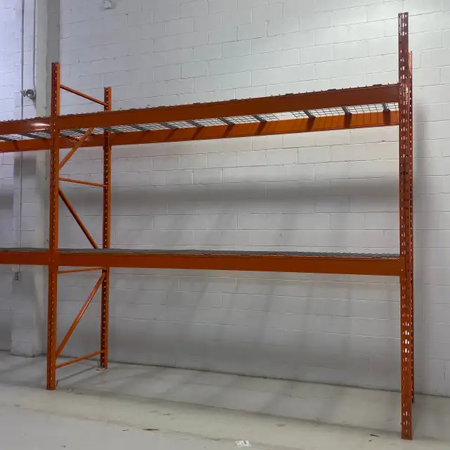 12’ x 42" RediRack pallet racking uprights in stock 905-238-7225