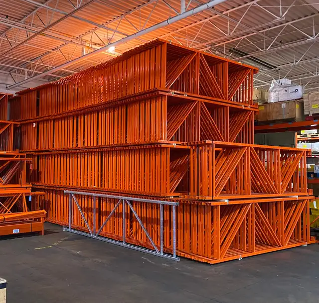 12’ x 42" RediRack pallet racking uprights in stock 905-238-7225 - Photo 3