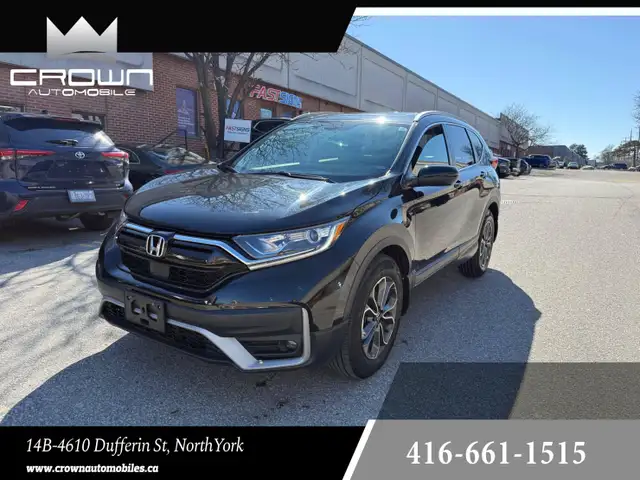2021 Honda CR-V EX-L AWD, LEATHER, SUNROOF