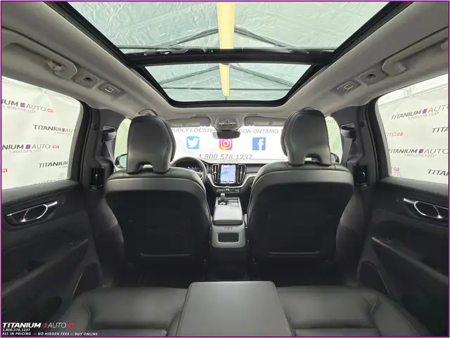 2022 Volvo XC60 B6 AWD-Pano Roof-Driver Assist Safety PKG-GPS-XM - Photo 11
