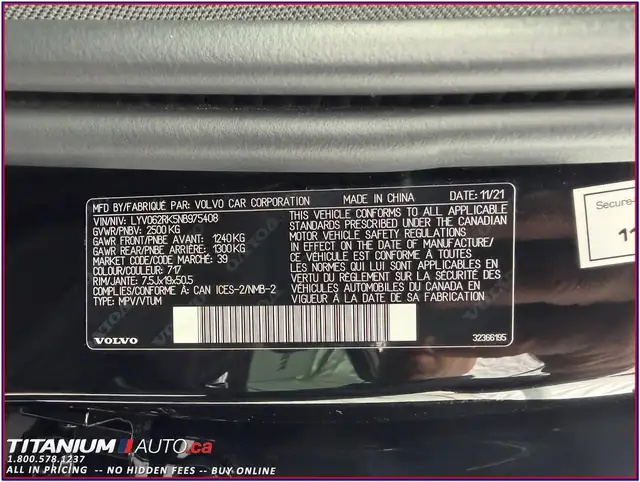 2022 Volvo XC60 B6 AWD-Pano Roof-Driver Assist Safety PKG-GPS-XM - Photo 53