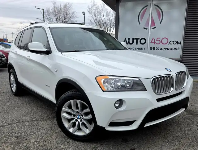 BMW X3 28I 2013 28I 4X4 CUIR TOIT PANO BAS KILO