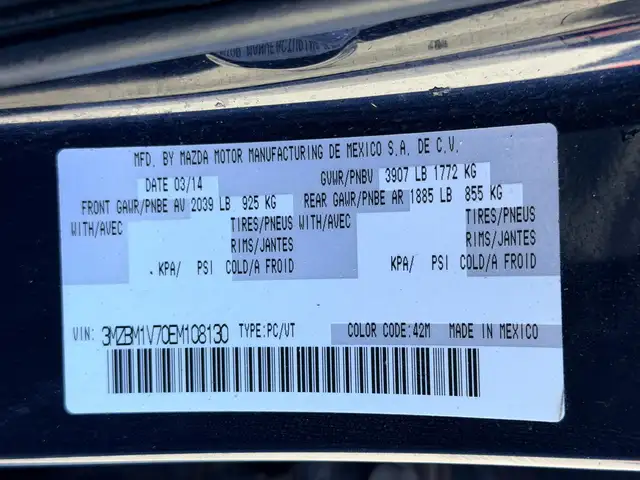 2014 Mazda Mazda3 GS (MANUAL) 115KM CERTIFIED-WARRANTY - Photo 28