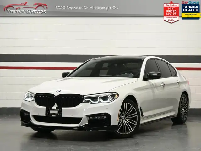 2018 BMW 5 Series 530i xDrive ///M HUD Harmon/Kardon Sunroof Nav