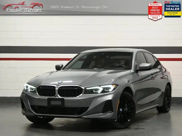 2023 BMW 3 Series 330i xDrive Navigation Sunroof Brown Interior