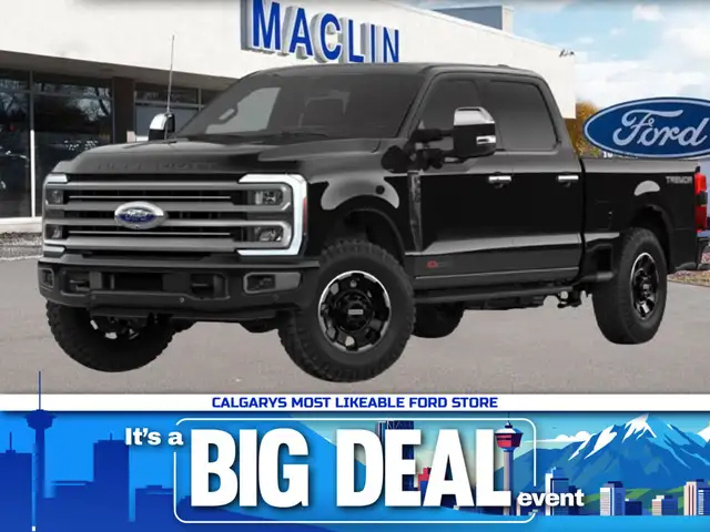 2026 Ford F-350 PLATINUM | PLATINUM PLUS PACKAGE | MOONROOF