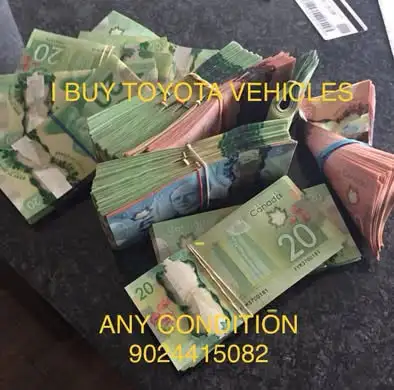 cash for Toyotas any condition