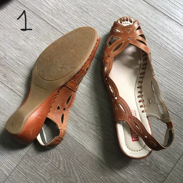 Sandales, grandeur 38/39 (8/9) (2 items) - Photo 3