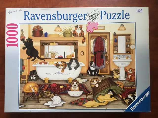 Casse-têtes / Puzzles (10 CT), 1000 pièces (noXIV)