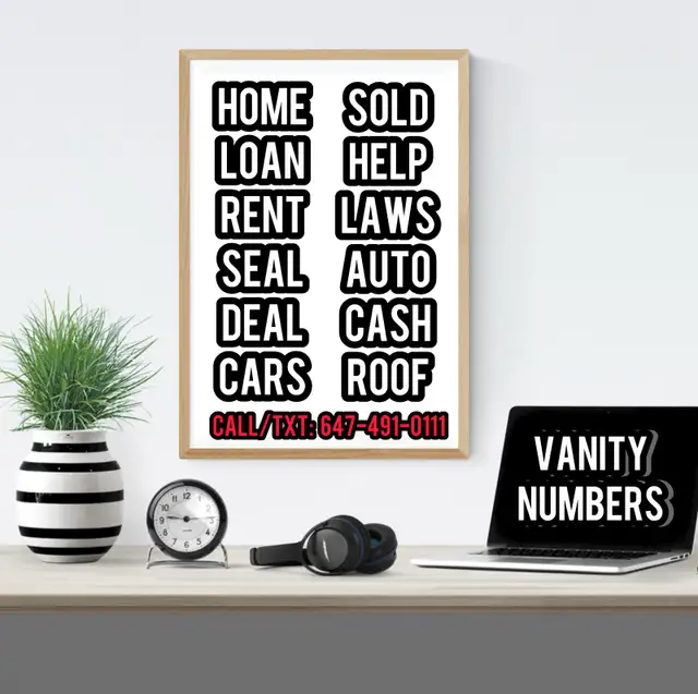 Memorable Vanity Vip Phone Numbers