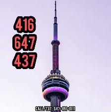 Premium Toronto Golden Vip Phone Numbers