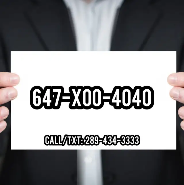 Memorable Lucky Toronto Vip Phone Numbers
