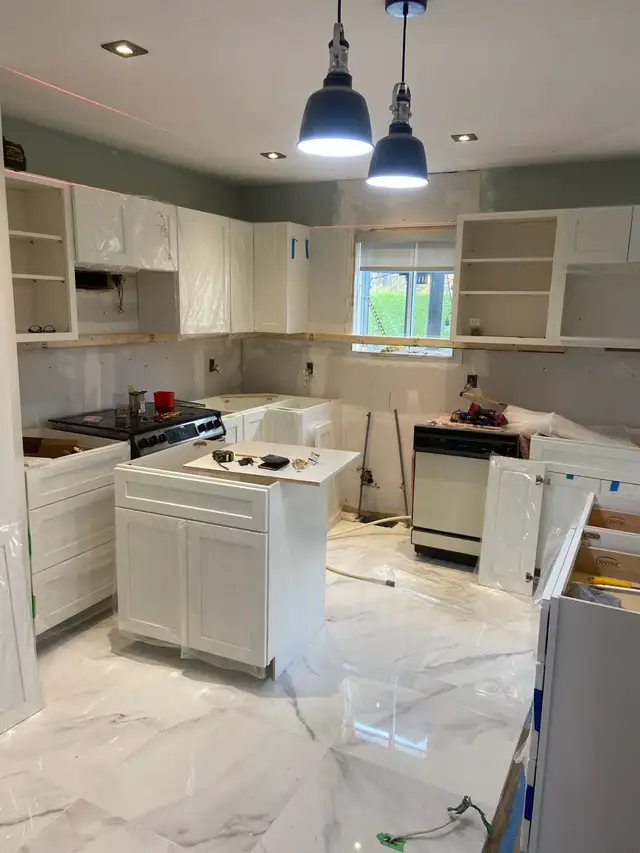 travaux céramique , dosseret , comptoir - Photo 2