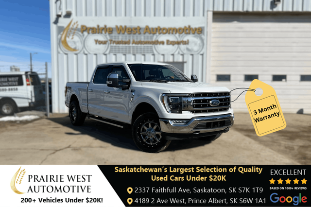 2021 Ford F-150 Lariat Crew Cab 4.6L V8