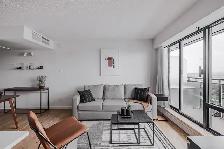 Loft entièrement meublé à louer Saint-Jean-Baptiste juin 2026