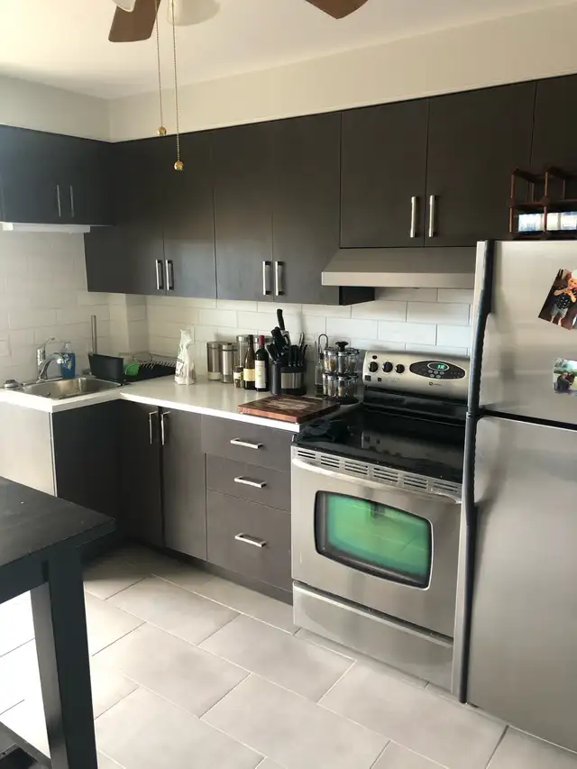 Rénové 4 1/2   Frigo , Pole et bbq inclus