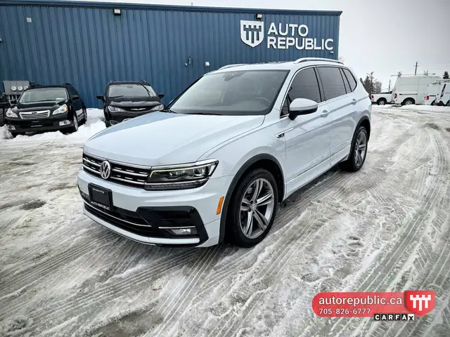 2018 Volkswagen Tiguan Highline R-Line RARE 7 SEATER Certified N
