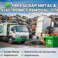 Free Scrap Metal & Electronic Recycling, Garbage/ Junk Removal