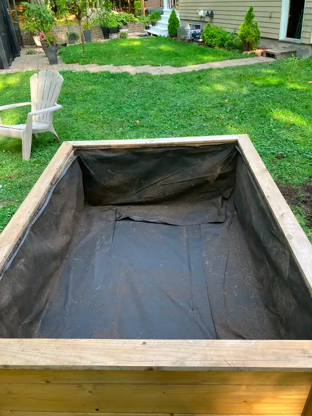 5 BACS à jardin en bois traité de 430 litres de volumes - Photo 5