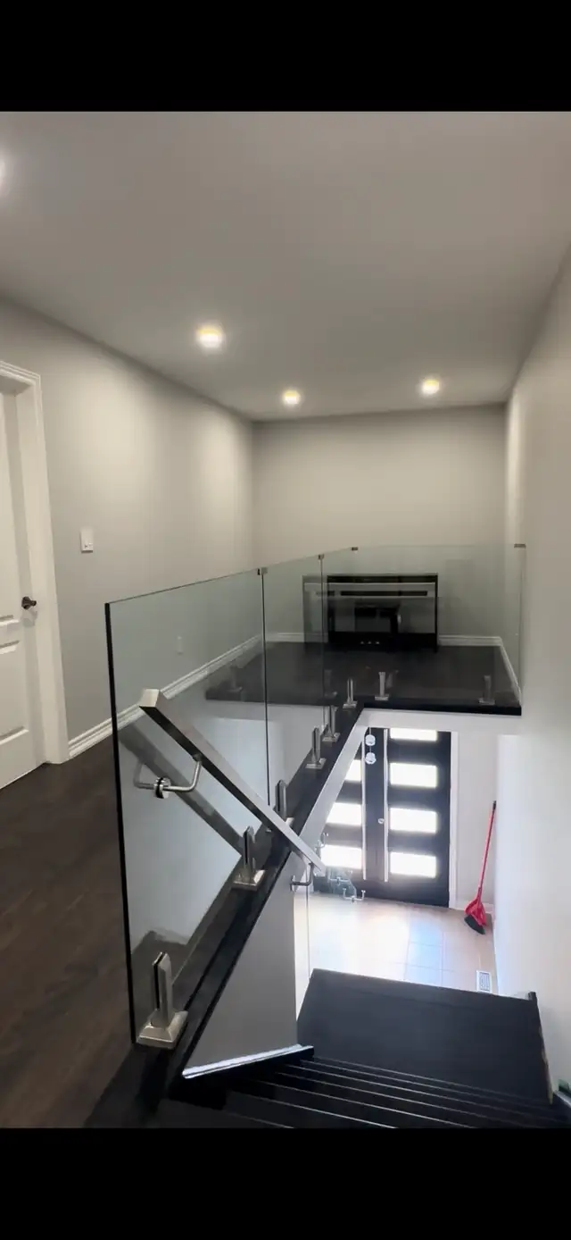 DECK RAILING STAIR RAILING PORCH ENCLOSURES GLASS PARTITION ETC. - Photo 2