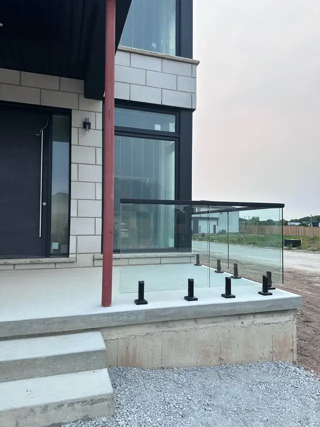 DECK RAILING STAIR RAILING PORCH ENCLOSURES GLASS PARTITION ETC. - Photo 8