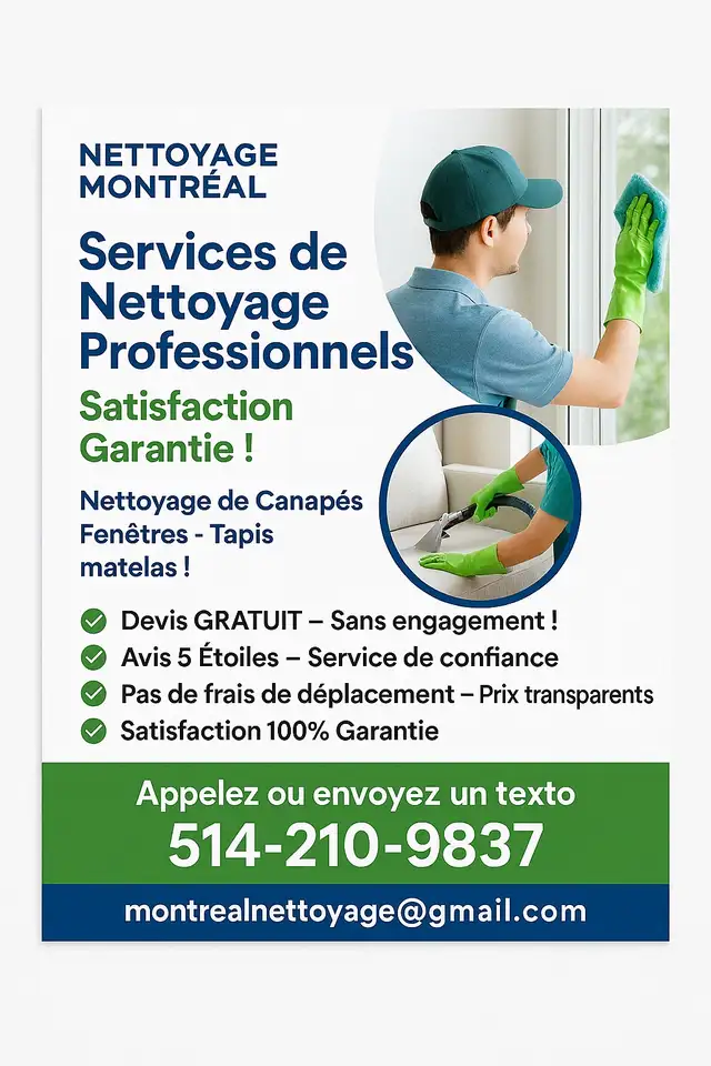 Nettoyage cleaning