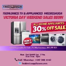 Victoria Day Weekend Sale  30% OFF All Home Appliances |