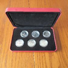 STERLING SILVER COIN SET