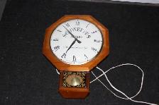 VINTAGE 'Schweppes Mixers' Bubble Glass Clock
