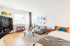 Superbe Studio Meublé au Cœur du Plateau Métro Laurier