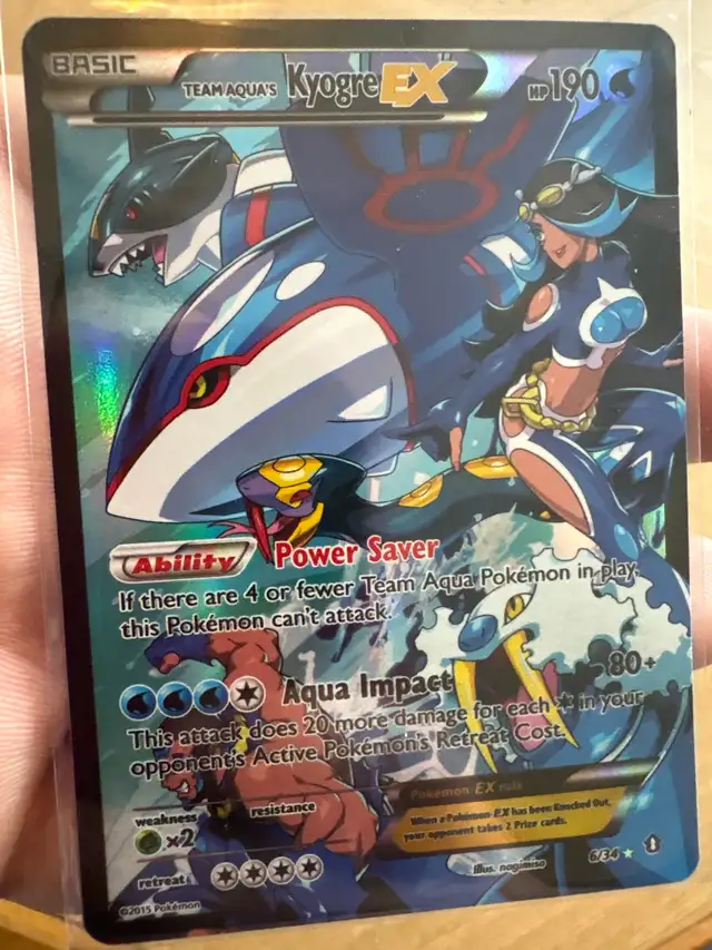 Team Aqua’s Kyogre EX