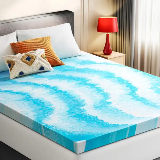 Matelas simple mousse visco élastique 1 mois usure   Surmatelas - Photo 5