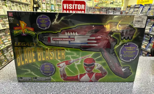 Bandai Power Rangers 2 Legacy Blade Blaster Boxed