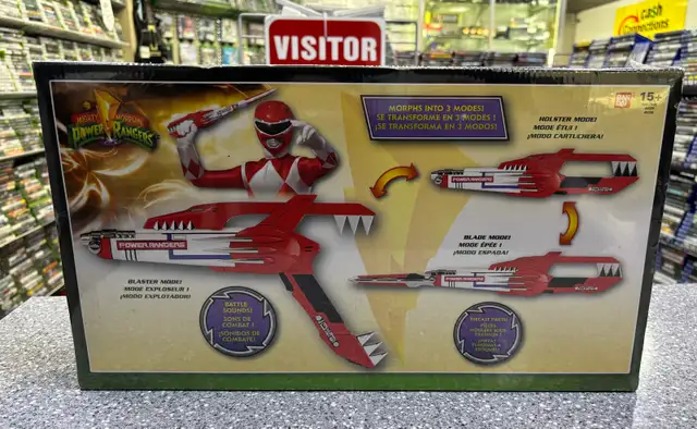 Bandai Power Rangers 2 Legacy Blade Blaster Boxed - Photo 2