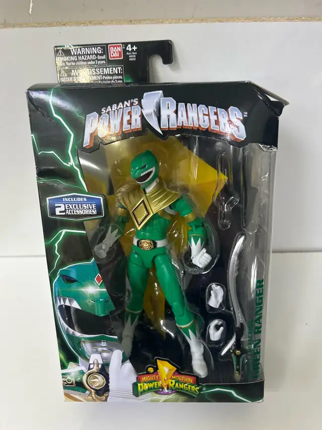 Bandai Power Rangers 3016 Legacy Green Ranger Boxed