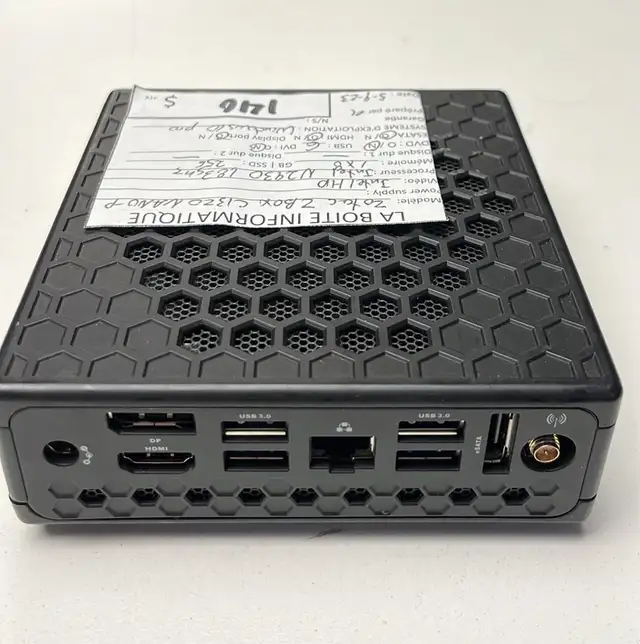 Tiny Desktop Zotac ZBox CI320N Intel N2930 8Go Ram SSD 256Go - Photo 2