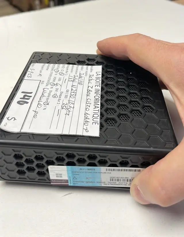 Tiny Desktop Zotac ZBox CI320N Intel N2930 8Go Ram SSD 256Go - Photo 3