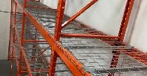 New wire mesh decking for pallet racking