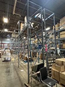 USED PALLET RACKING SUPER SALE - BLOWOUT PRICES - CANT BE BEAT!