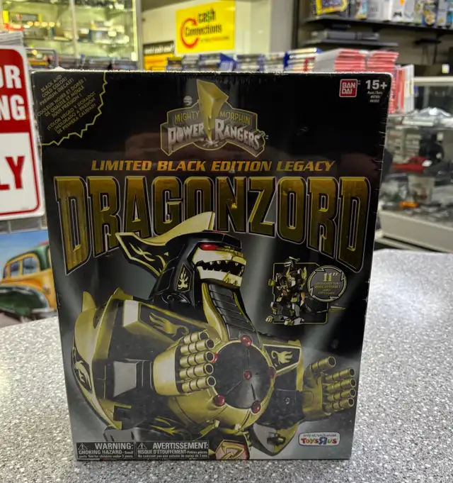 Bandai Power Rangers 2018 Limited Black Dragonzord Boxed