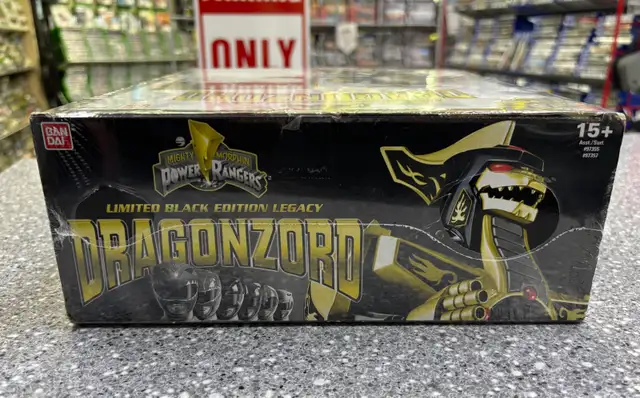 Bandai Power Rangers 2018 Limited Black Dragonzord Boxed - Photo 3